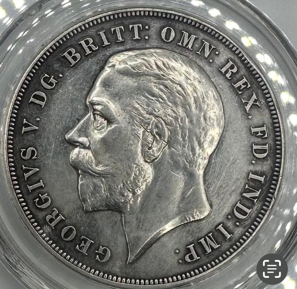 1935 Great Britain 1 Crown – King George V – Jubilee Issue – Incuse Edge Lettering – MGC Graded PF-61