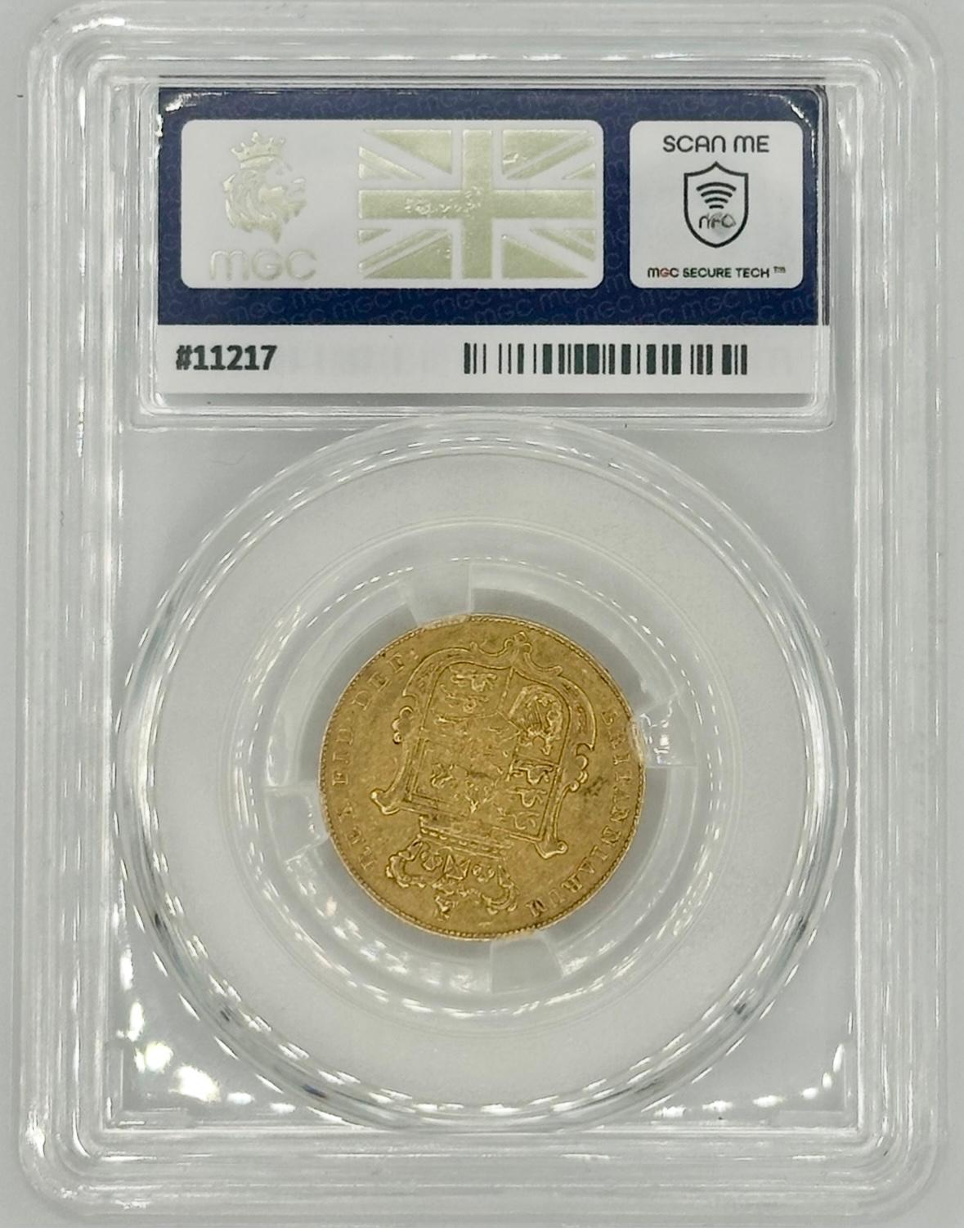 1826 Great Britain 1 Sovereign Gold Coin – King George IV – MGC Graded AU-58